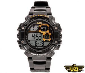 Militarny Zegarek UZI Shock Digital W-ZS02 (USA) + Podświetlenie + Metalowe Pudełko.