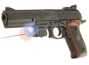 Replika Amerykańskiego Colta 1911A1 ASG na Kule 6mm (napęd sprężynowy) + Laser.