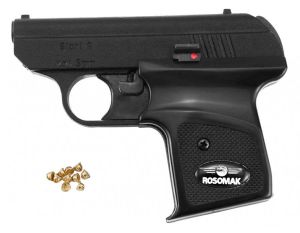 Pistolet Hukowy / Alarmowy ST2 FULL METAL (6mm) + Nasadka do Wystrzeliwania Rac i Wycior.