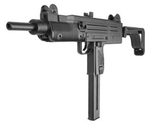 Pistolet Maszynowy UZI ASG na Kule Plastik., Gumowe, Kompozytowe, Aluminiowe 6mm (nap. elektryczny).