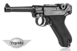 Pistolet Wiatrówka - Legendarny Luger P-08 Parabellum Legends na Śruty BB 4,46mm (napęd Co2).