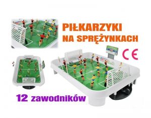 Gra Zręcznościowa w Piłkarzyki na Sprężynkach: 12 Piłkarzy +...
