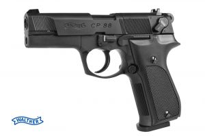 Pistolet Wiatrówka - Walther CP88 Full Metal na Śruty Diabolo 4,5mm (napęd Co2).