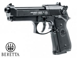 Pistolet Wiatrówka - Beretta 92FS Full Metal na Śruty Diabolo 4,5mm (napęd Co2).