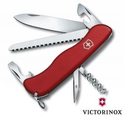 Duży Scyzoryk Victorinox Rucksack RED (13-funkcyjny) - Szwajcarski.