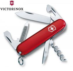 Scyzoryk Victorinox SPORTSMAN RED / Dla Sportowców (14-funkcyjny) - Szwajcarski.