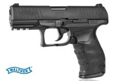 Pistolet Walther PPQ Metal / ASG na Kule 6mm (napęd sprężynowy) - Licencjonowany.