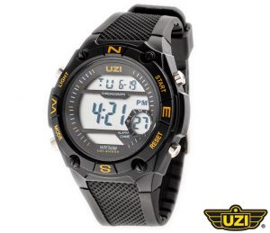 Oryginalny MILITARNY Zegarek UZI Shock Digital WZS01 (USA) + Podświetlenie + Metalowe Pudełko.