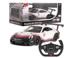 Duże Zdalnie Sterowane Autko PORSCHE 911 GT3 CUP (1:14) R/C RASTAR + Bezp. Pilot, Licencjonowane.