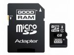 Mikro-Karta Pamięci/Zapisu Flash SD/HC 4GB + Adapter SD.