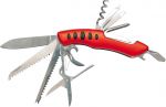 Scyzoryk Nierdzewny (w 100% metalowy!) - 15-funkcyjny!! (czerwony). Scyzoryk Nierdzewny (w 100% metalowy!) - 15-funkcyjny!! (czerwony).