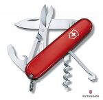 Oryginalny Szwajcarski Scyzoryk Victorinox COMPACT RED (15-funkcyjny).