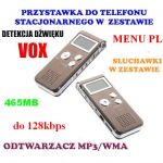 Mały-Rejestrator Dźwięku/Dyktafon Cyfrowy (poj. 34h) + Nagrywarka Tel. + Współpraca z PC + Menu PL.. Mały-Rejestrator Dźwięku/Dyktafon Cyfrowy (poj. 34h) + Nagrywarka Tel. + Współpraca z PC + Menu PL..