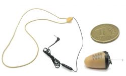 Bezprzewodowa Mikro Słuchawka Egzamin (cały świat!) + Pętla Indukcyjna Pod Tel. GSM (jack 3,5mm).