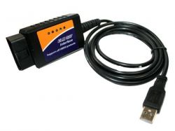 Samochodowy Interfejs - Kabel Diagnostyczny ELM 327 OBD2.