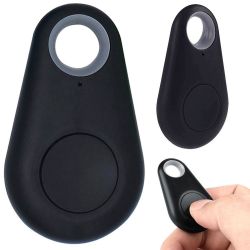 Lokalizator Kluczy, Bagażu... Bluetooth, Alarm Oddalenia, Nadajnik Sygnał Dyktafon, Aplikacja, BLACK