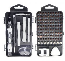Narzędzia 117w1, Zestaw Precyzyjnych Wkrętaków TORX IMBUS GSM, Niezbędnik Majsterkowicza,